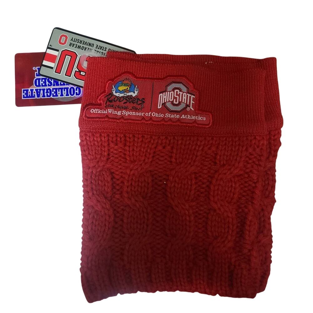 ohio state buckeyes Boot Cover Red Roosters New With Tag
